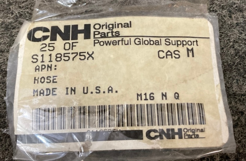 CNH S118575X Hose New Genuine