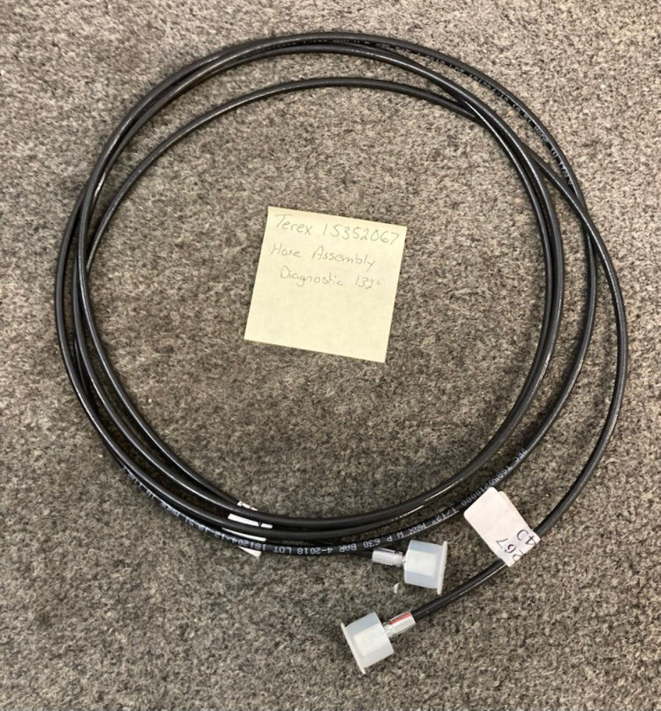 Terex 15352067 Hose Assembly Diagnostic 132" New Replaces