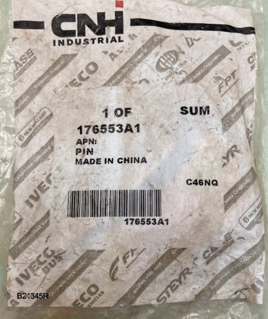 CNH Industrial 176553A1 Pin New Genuine