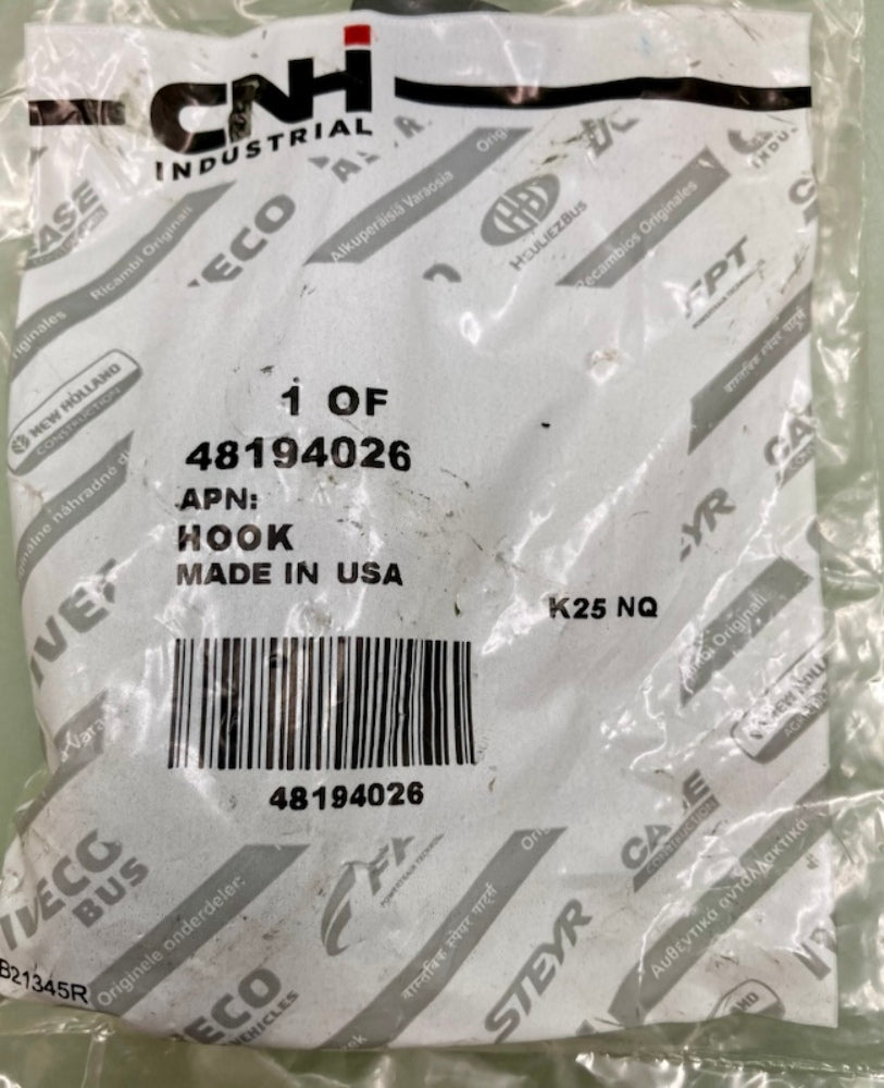 CNH Industrial 48194026 Hook New Genuine