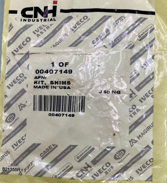 CNH Industrial 00407149 Shim Kit New Genuine