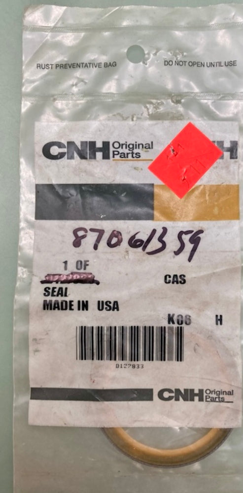 CNH Industrial 87061359 Seal New Genuine