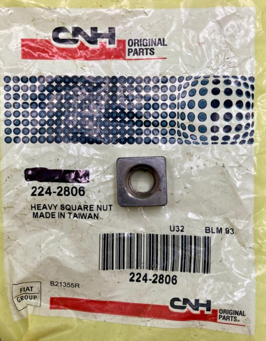 CNH Industrial 224-2806 Heavy Square Nut New Genuine
