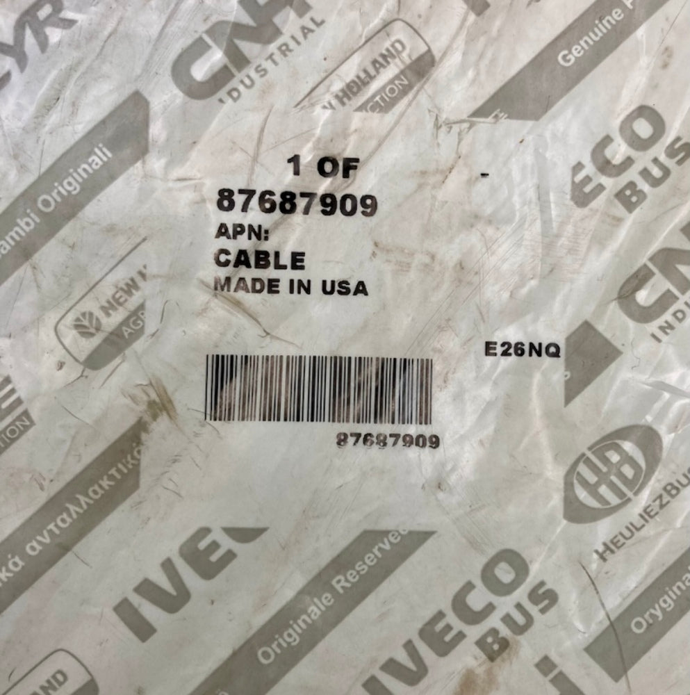 CNH Industrial 87687909 Cable New Genuine