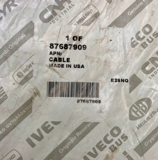 CNH Industrial 87687909 Cable New Genuine