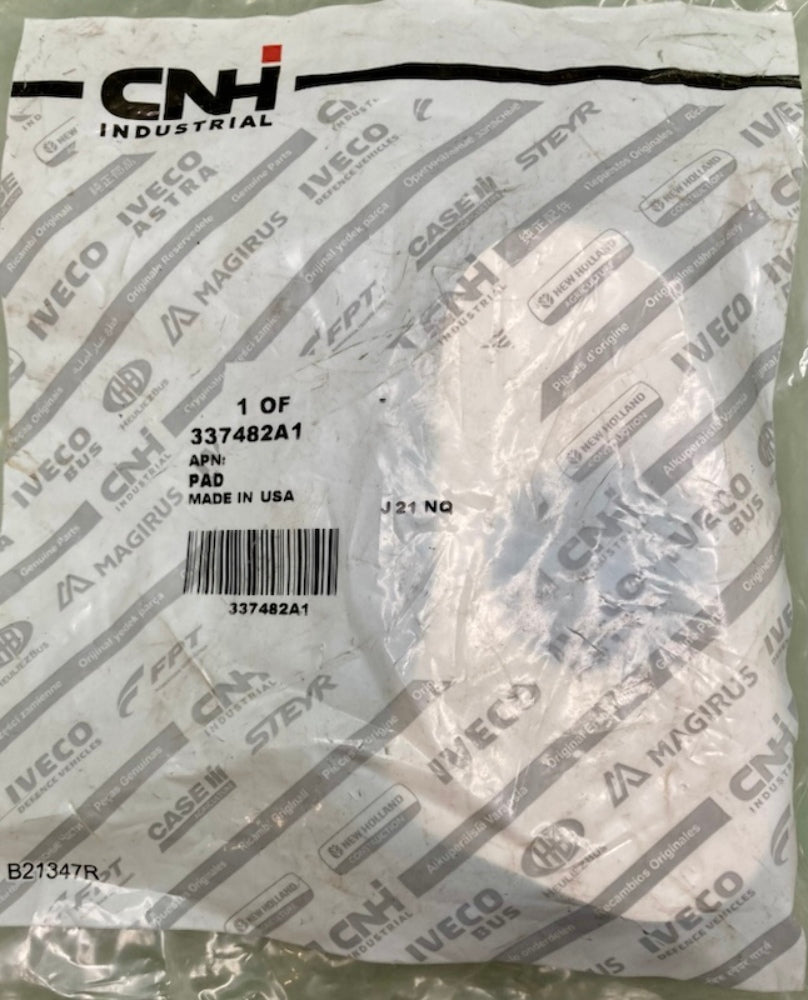 CNH Industrial 337482A1 Pad New Genuine