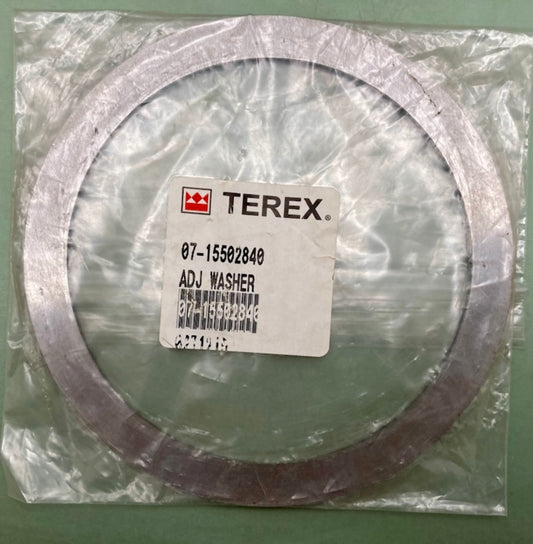Terex 07-15502840 ADJ Washer New Genuine