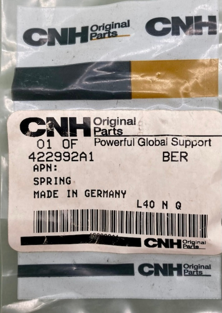 CNH Industrial 422992A1 Spring New Genuine