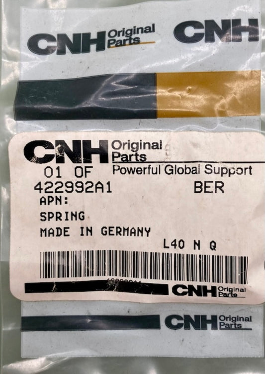 CNH Industrial 422992A1 Spring New Genuine