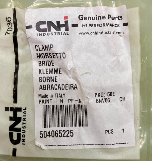CNH Industrial 504065225 Clamp New Genuine