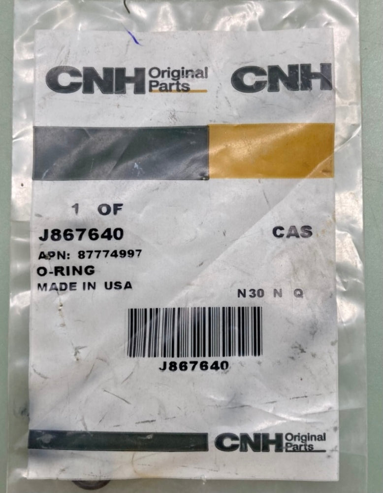 CNH Industrial J867640 O-Ring New Genuine