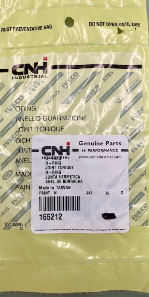 CNH Industrial 165212 O-Ring New Genuine