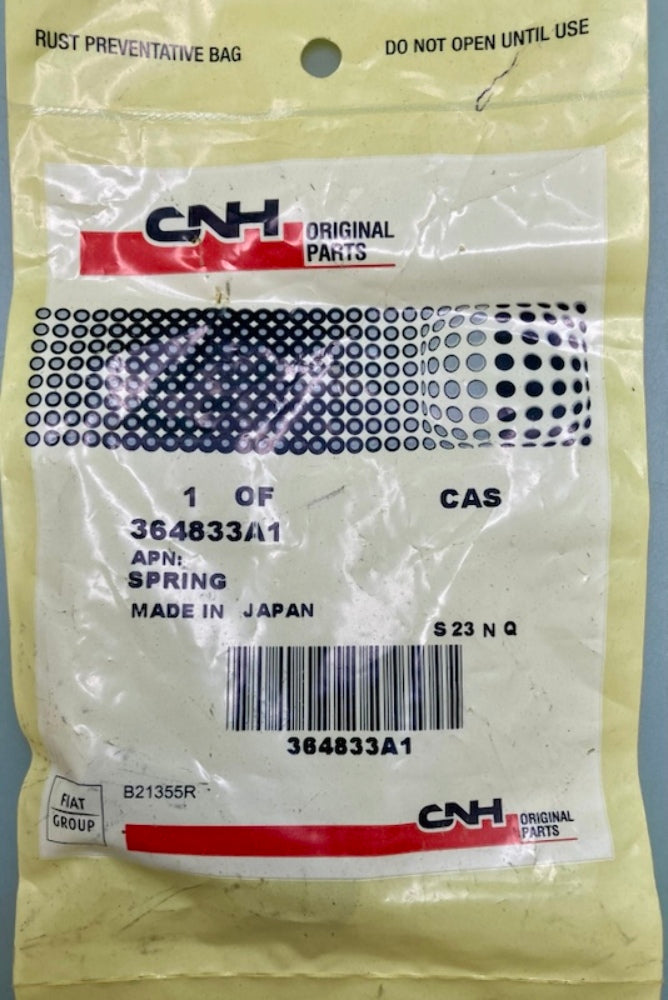 CNH Industrial 364833A1 Spring New Genuine