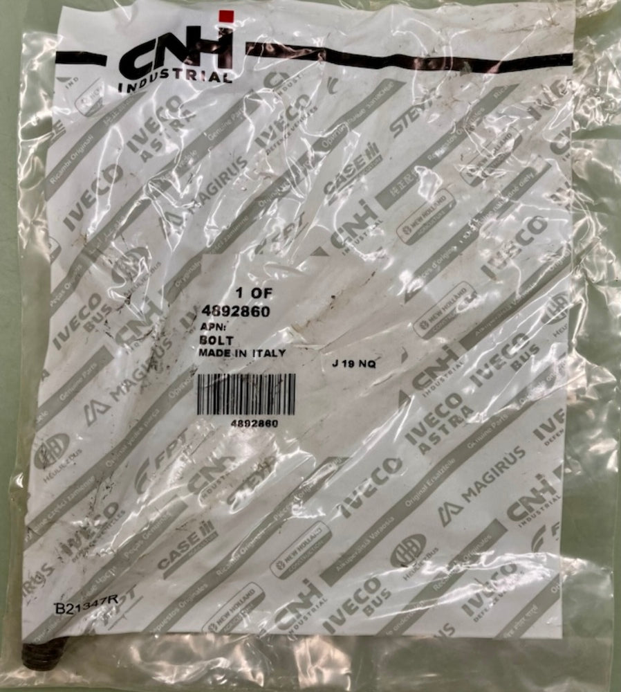 CNH Industrial 4892860 Bolt New Genuine