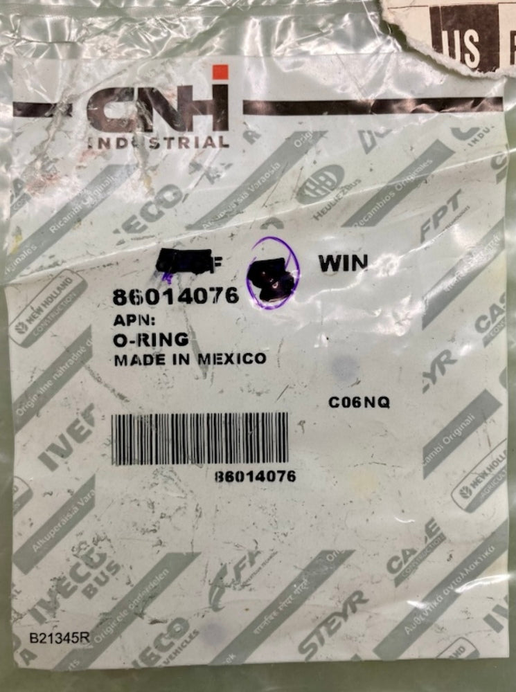 CNH Industrial 86014076 O-Ring New Genuine