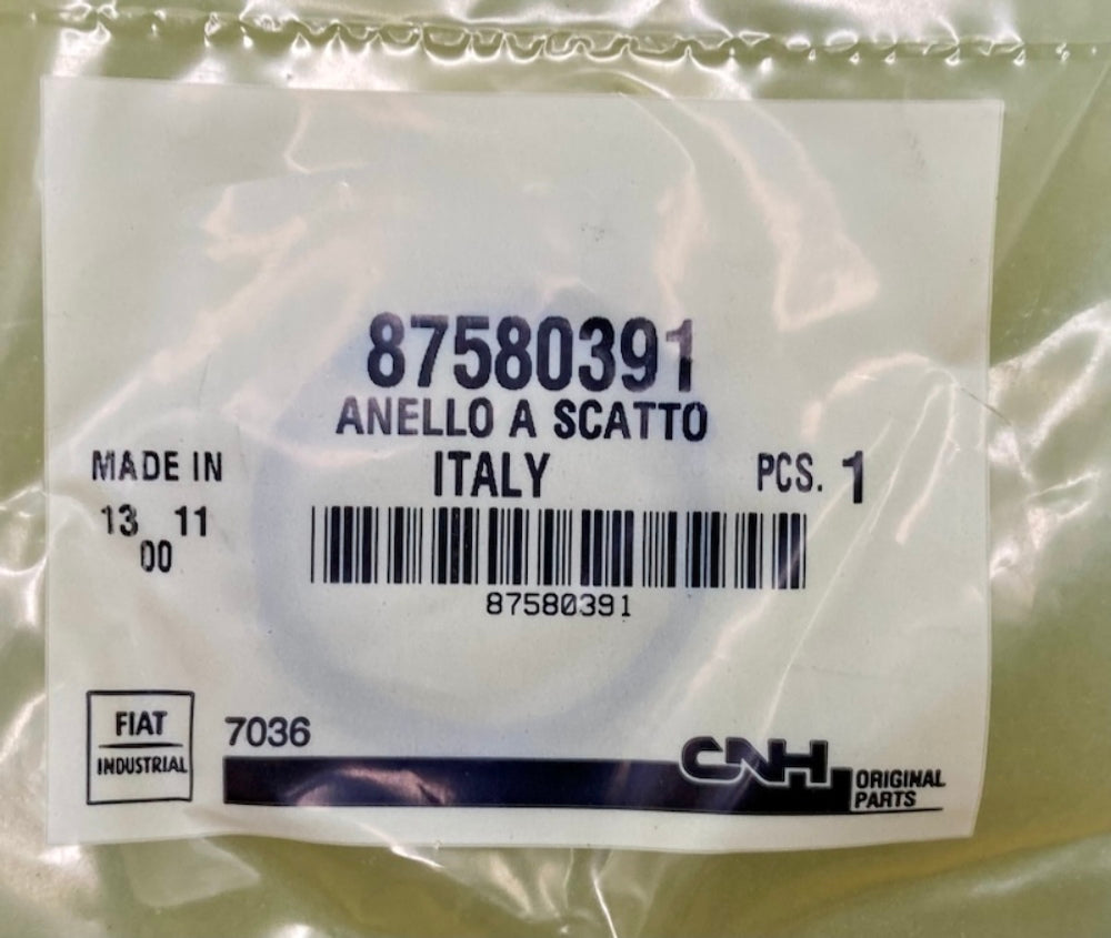 CNH Industrial 87580391 Snap Ring New Genuine