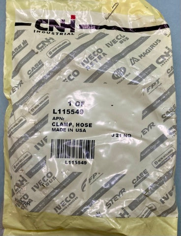 CNH Industrial L115549 Hose Clamp New Genuine