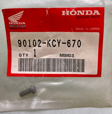 Honda 90102-KCY-670 Bolt, Torx, (4X10) New Genuine