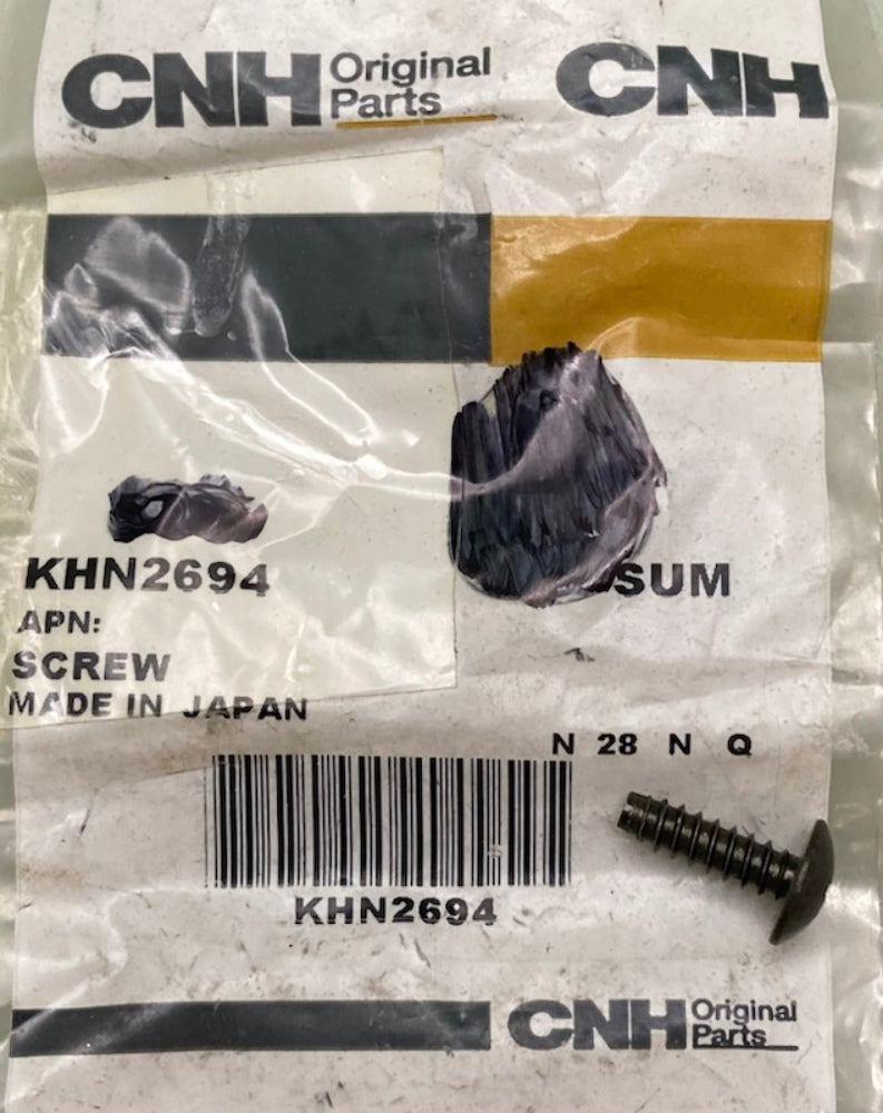 CNH KHN2694 Screw New Genuine