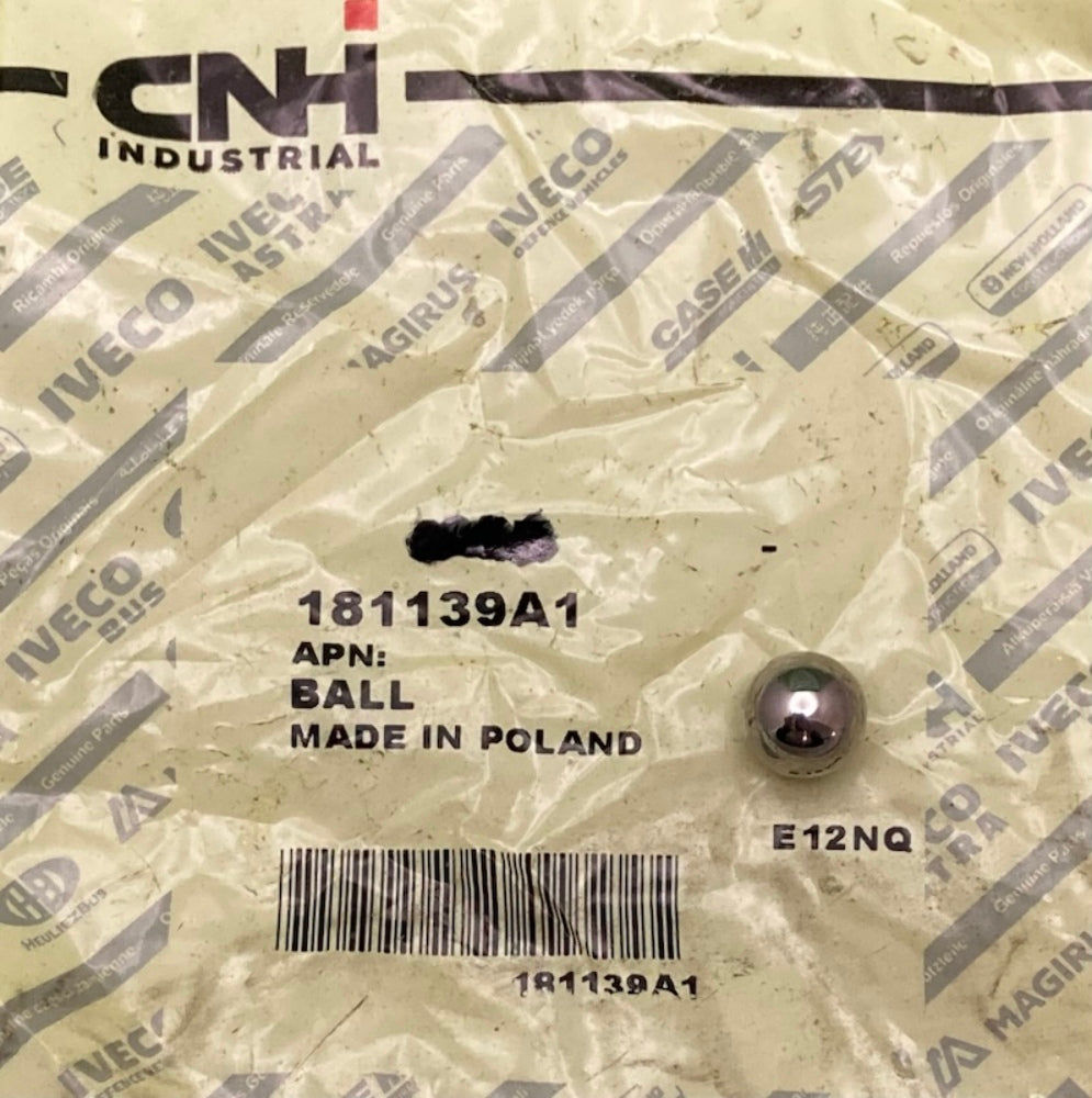 CNH Industrial 181139A1 Ball New Genuine