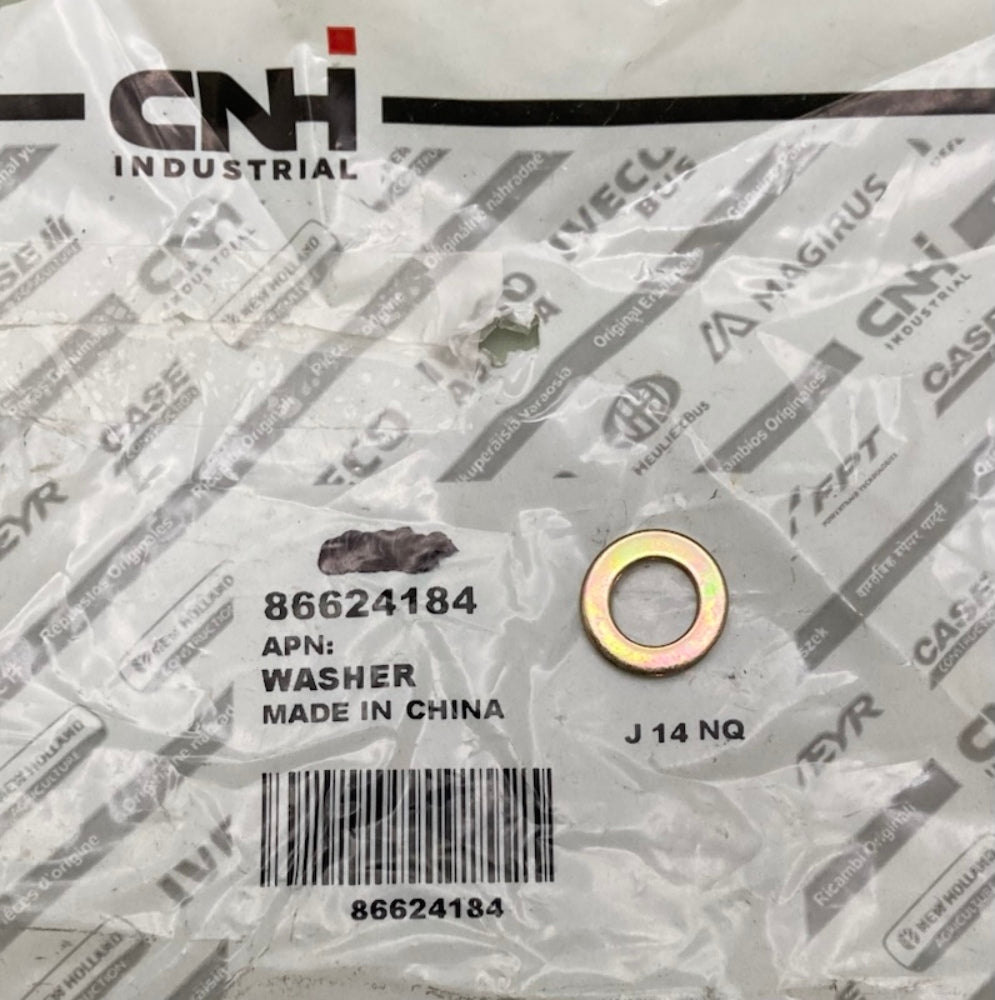 QTY 2 CNH Industrial 86624184 Washer New Genuine