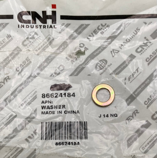 QTY 2 CNH Industrial 86624184 Washer New Genuine