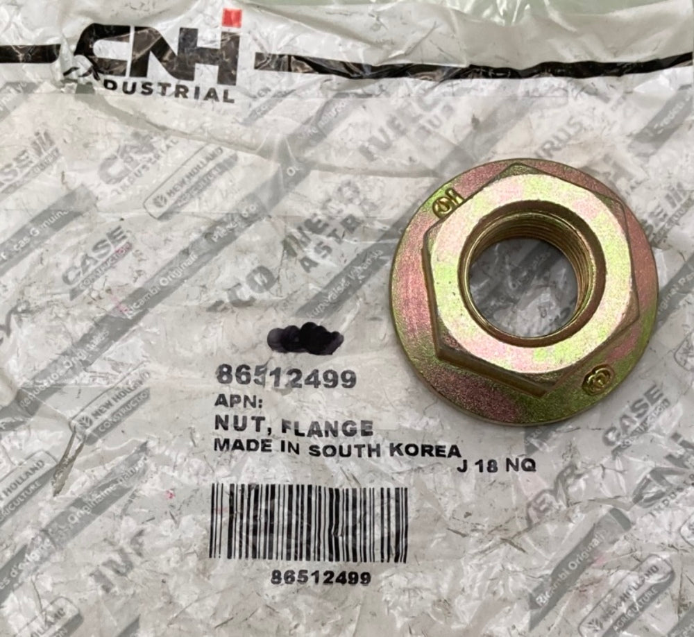 CNH Industrial 86512499 Nut Flange New Genuine