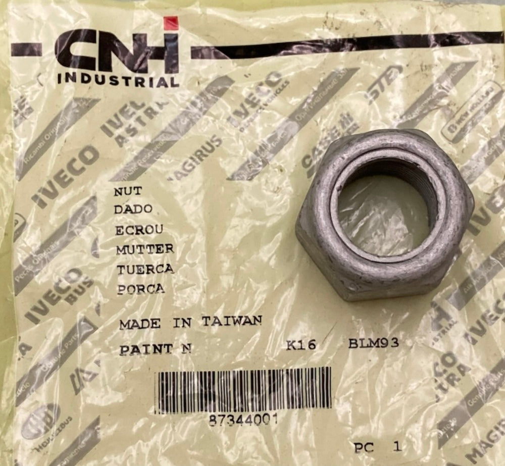 CNH Industrial 87344001 Lock Nut New Genuine