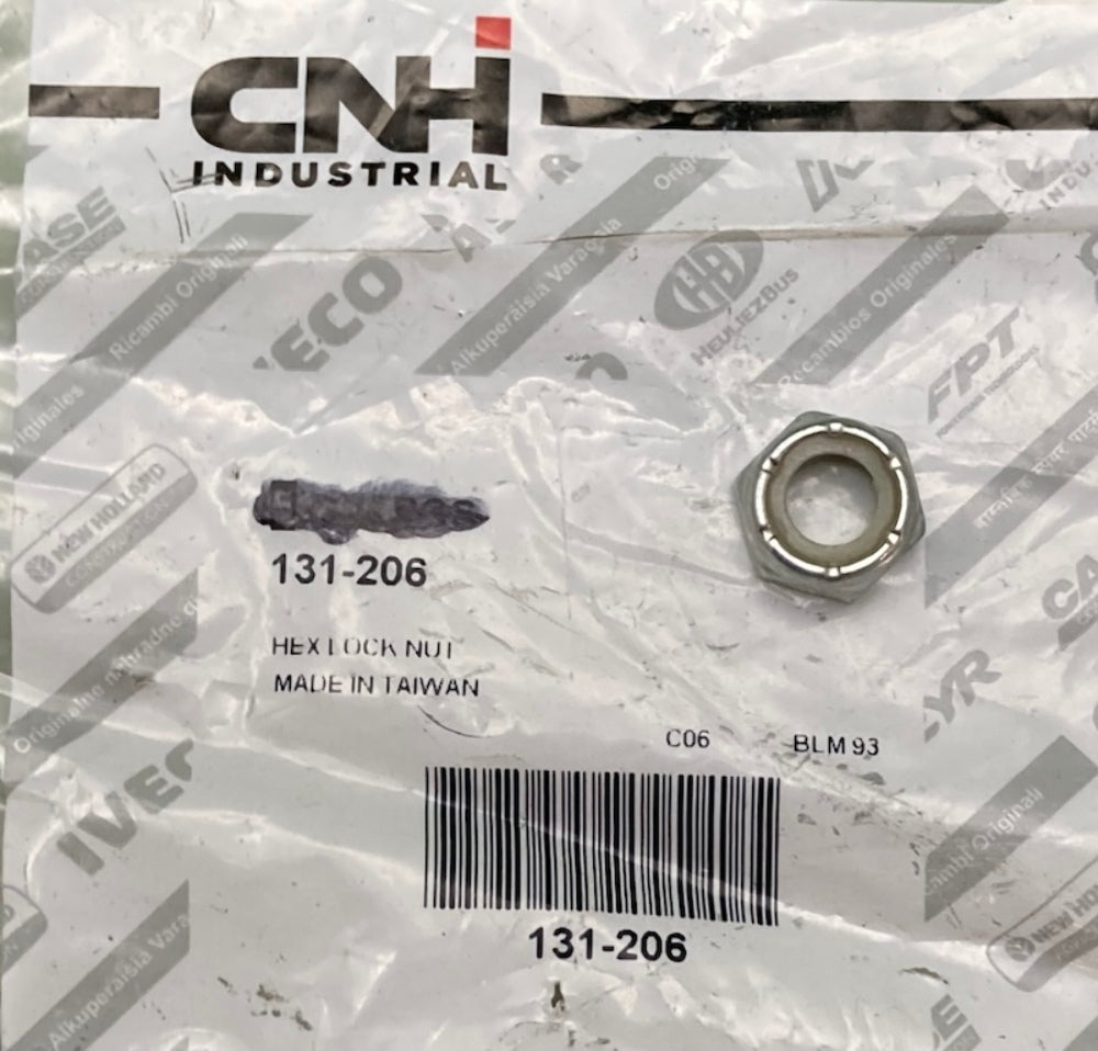 CNH Industrial 131-206 Hex Lock Nut New Genuine