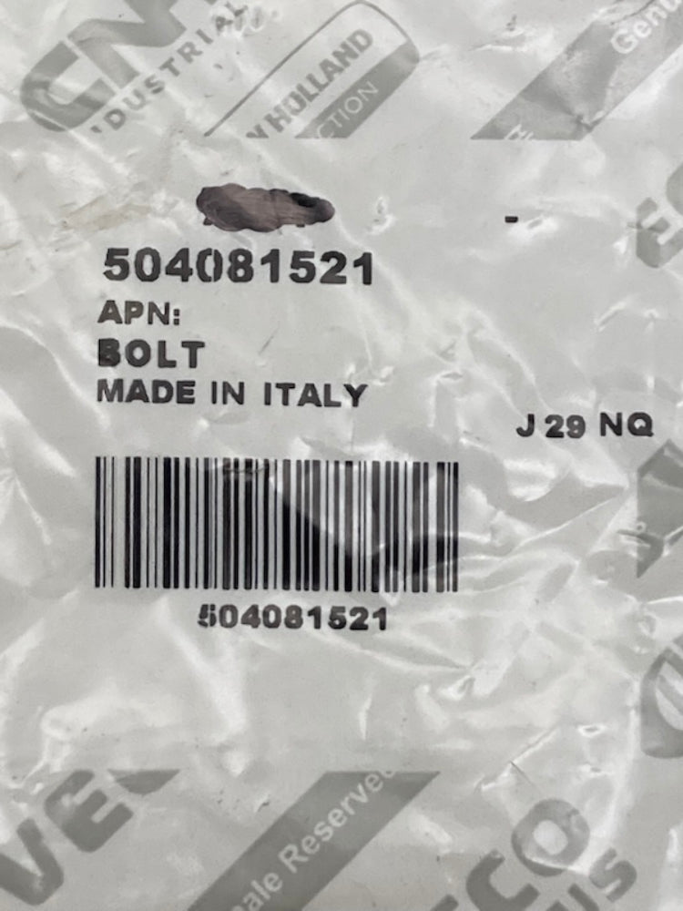 CNH Industrial 504081521 Screw New Genuine; 000000504081521