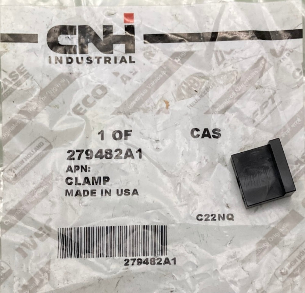 CNH Industrial 279482A1 Upper Windshield Spacer Clamp New Genuine