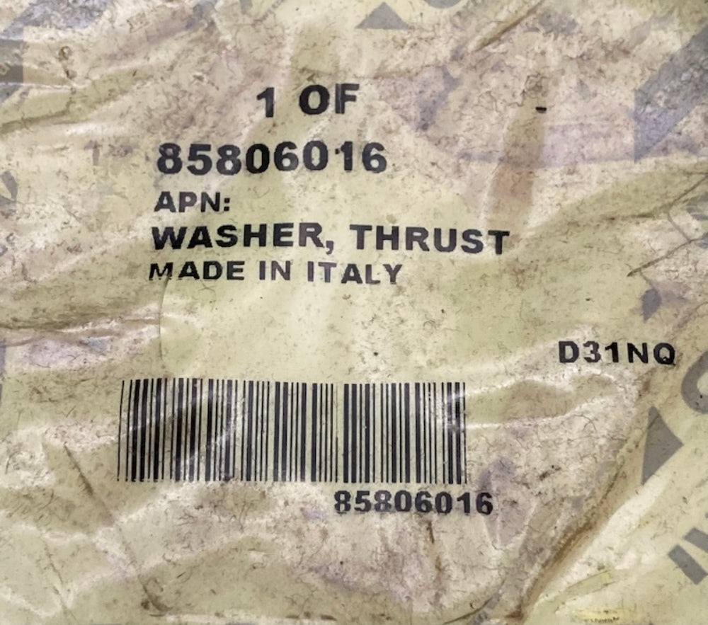 CNH Industrial 85806016 Washer Trust New Genuine