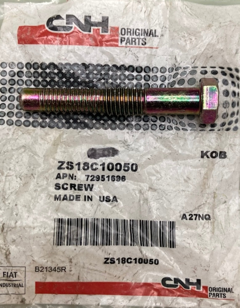 CNH ZS18C10050 Screw New Genuine
