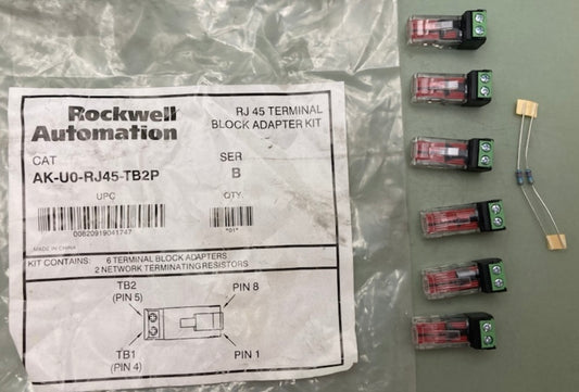 Rockwell Automation AK-U0-RJ45-TB2P Terminal Block Kit New Genuine