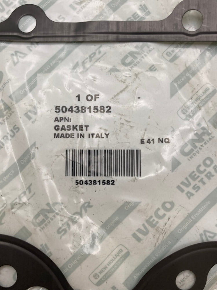 CNH Industrial 504381582 Gasket New Genuine