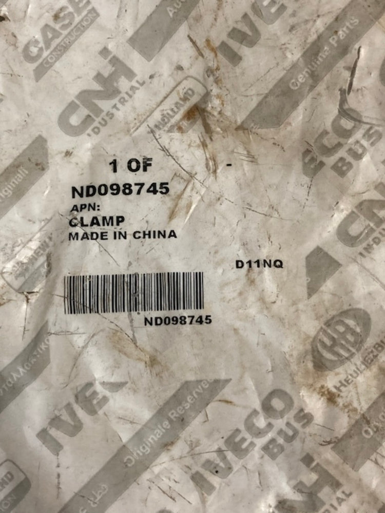 CNH Industrial ND098745 Clamp New Genuine; 1497642; 72189843