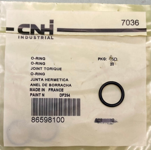 QTY 2 CNH Industrial 86598100 O-Ring New Genuine
