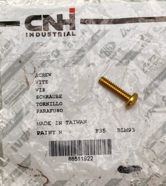 CNH Industrial 86511922 Screw New Genuine