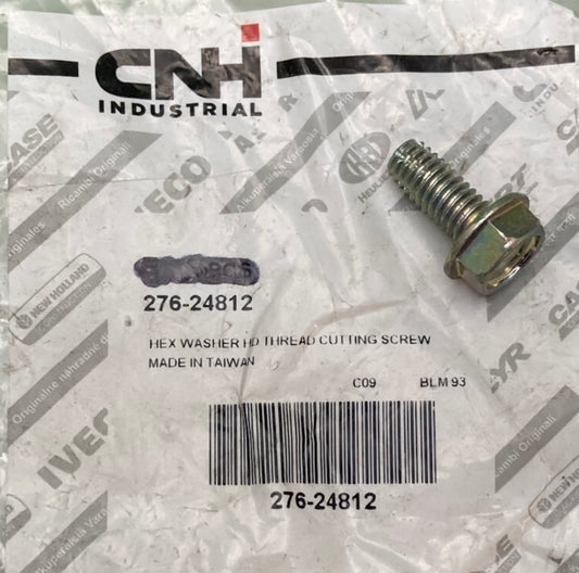 CNH Industrial 276-24812 Hex Washer HD Thread Cutting Screw New Genuine