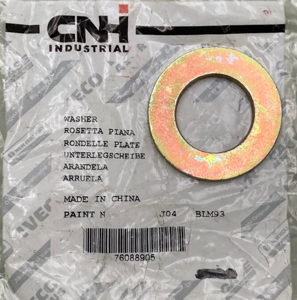 CNH Industrial 76088905 Washer New Genuine; 86639318; 87779141; 896-11022