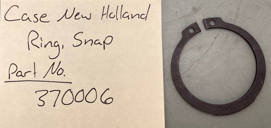 CNH 370006 Ring Snap New Replaces