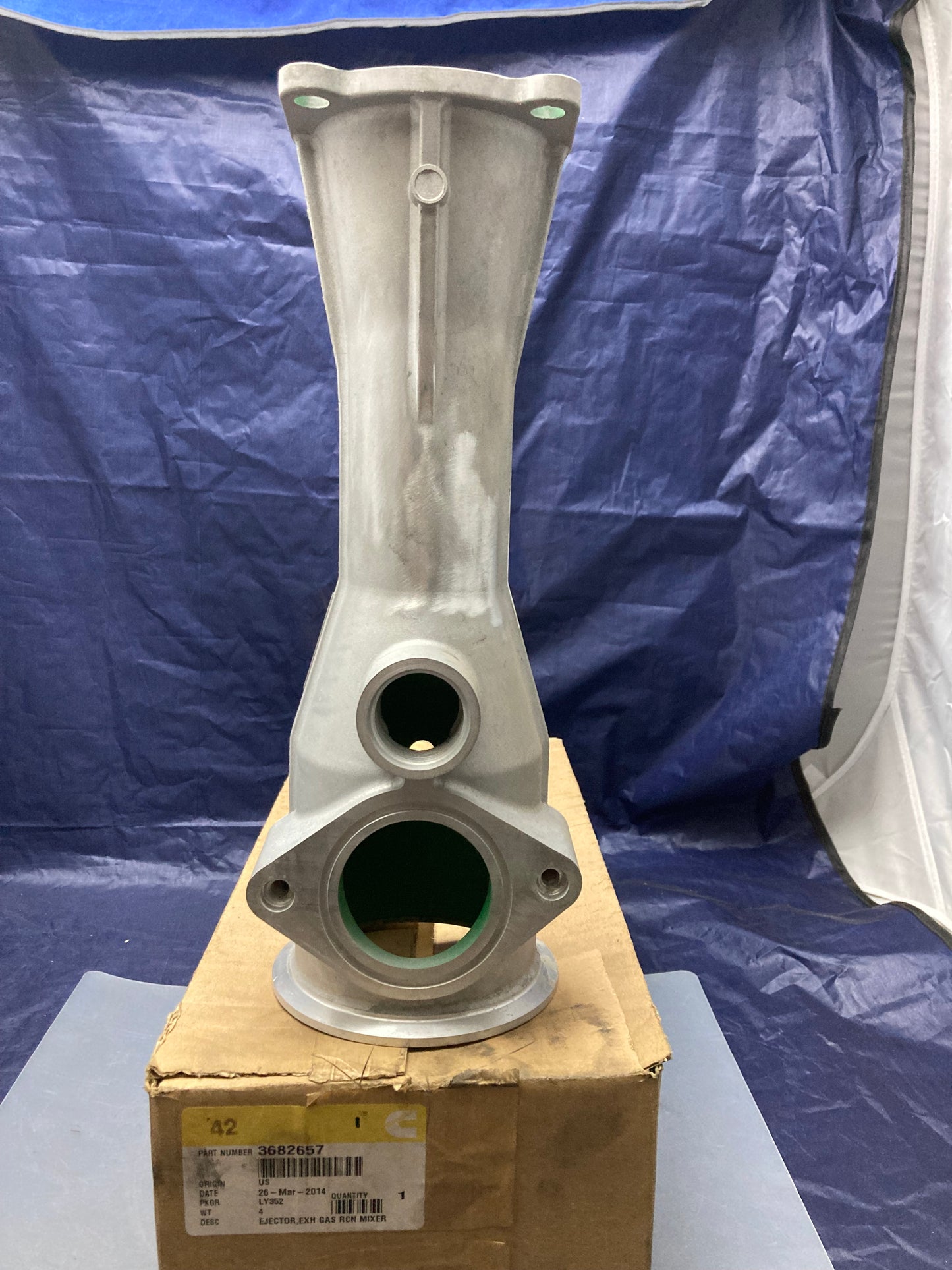 New Genuine Cummins 3682657 Ejector,Exh Gas Rcn Mixer