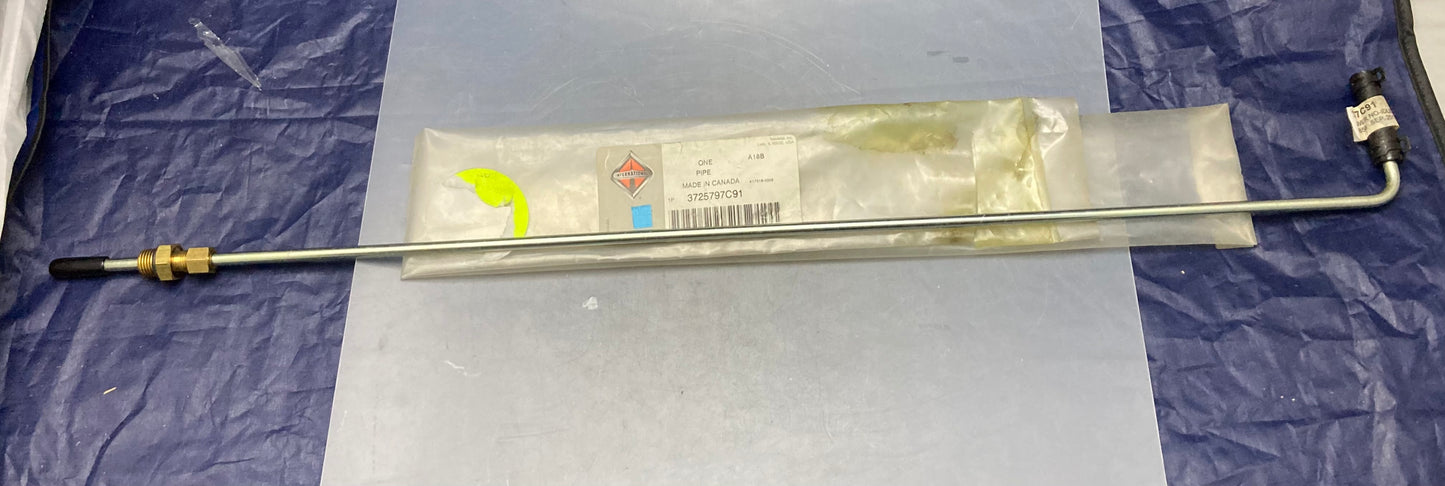 New Genuine International 3725797C91 Fuel Pipe Assembly - 56" Or 73" Sleeper
