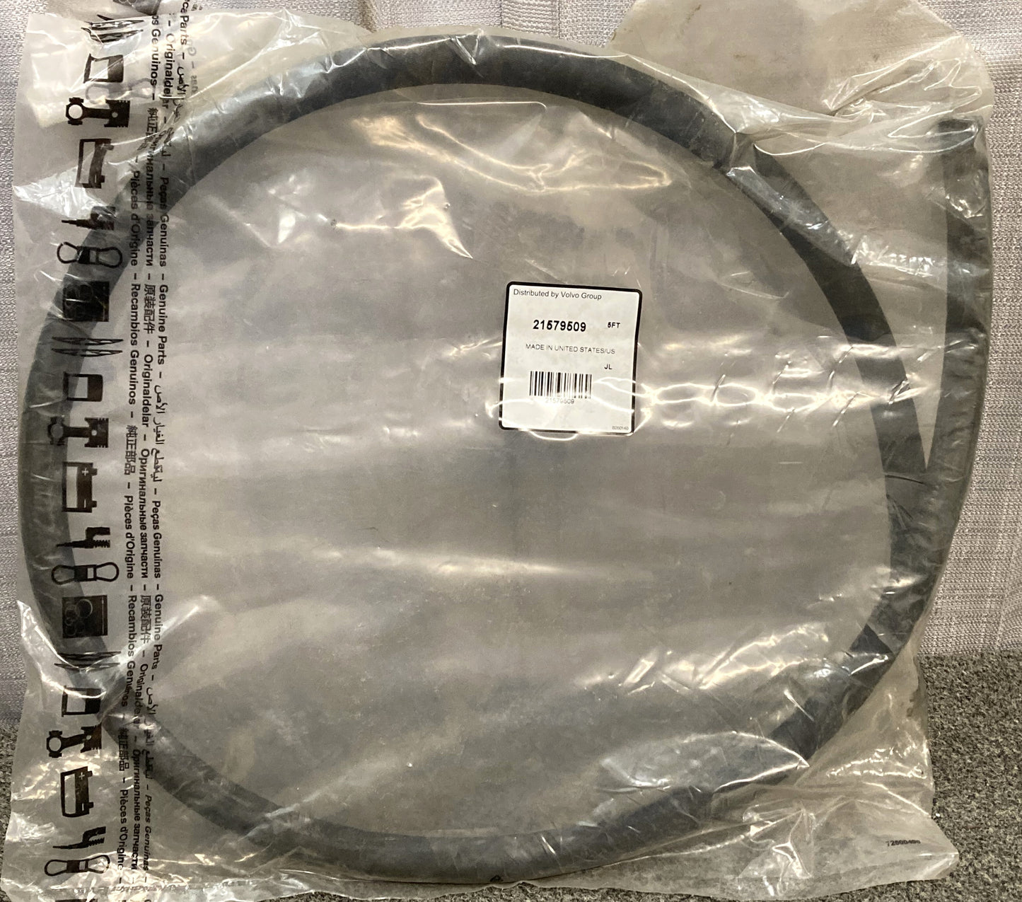 New Replaces Volvo 21579509 5ft. Hose