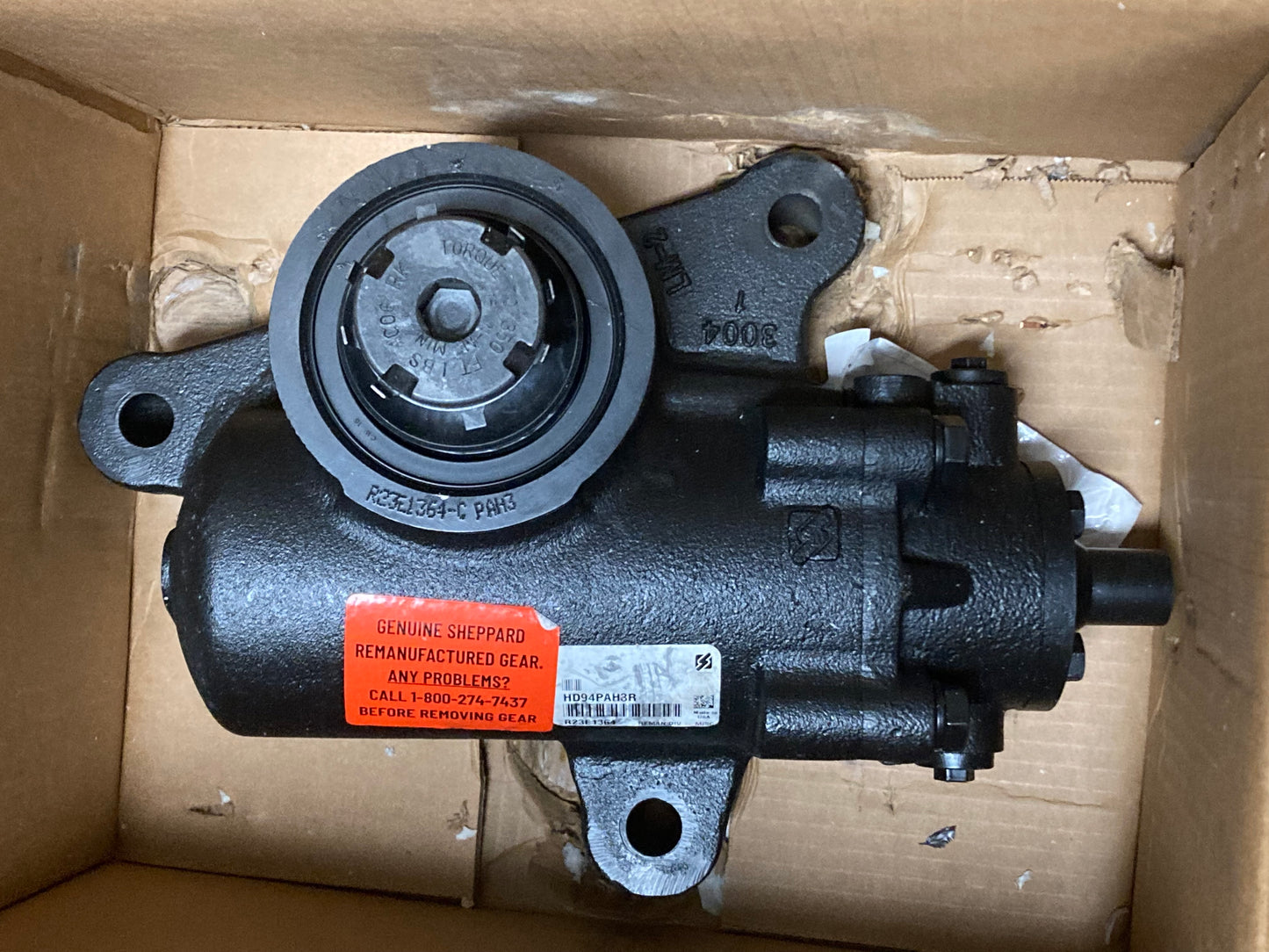 Remanufactured Sheppard HD94PAH3R Steering Gear
