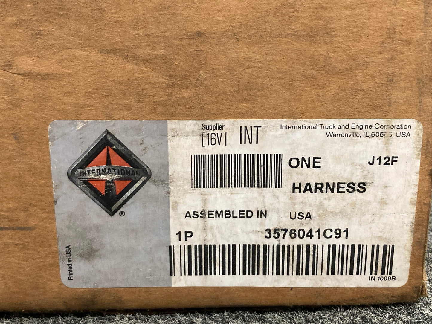 New Genuine International 3576041C91 Engine Brake Wiring Harness