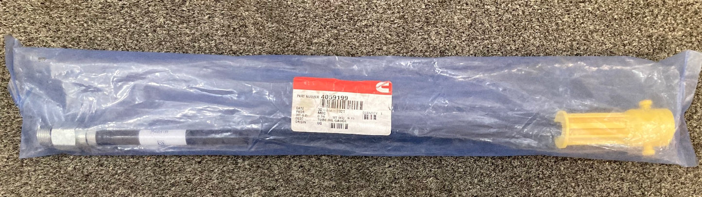 New Genuine Cummins 4059199 Tube, Oil Gauge