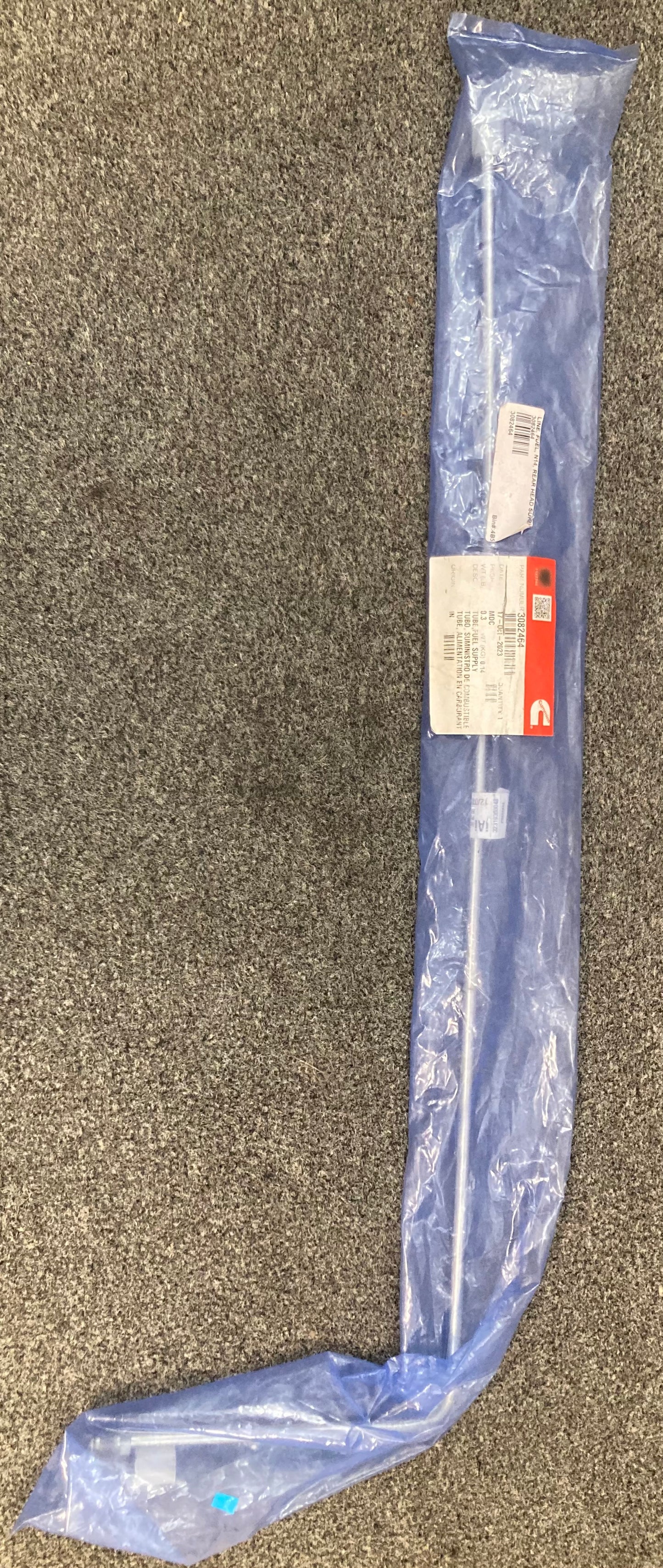New Genuine Cummins 3082464 Tube, Fuel Supply