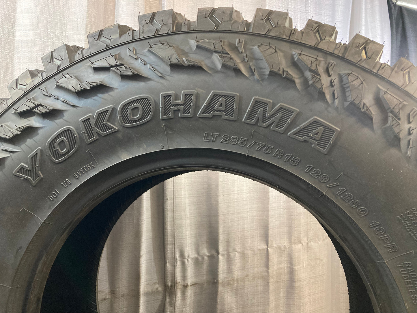 New Yokohama Geolandar M/T G003 LT 285/75R18 129/126Q Load E 10 Ply 1101-33343