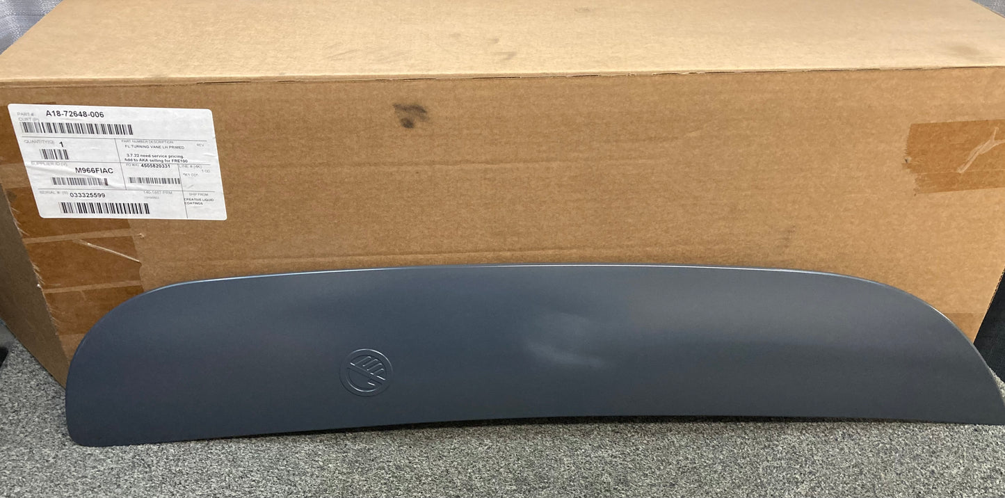 New Genuine Freightliner A18-72648-006 FL Turning Vane LH Primed